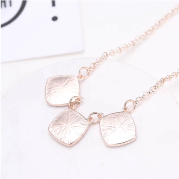 Rose Gold Rhinestone 12"+ choker NWT - Picture 4 of 4